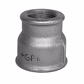 Georg Fischer formmuffe sort 1 - 3/4" muffe-muffe