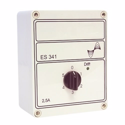 Altech 5-trins hastighedsregulator til  varmeventilator. Model ES 341 2,5A