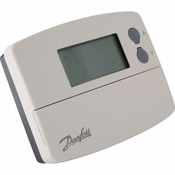 Danfoss TP5001 kloktermostat batterforsynet