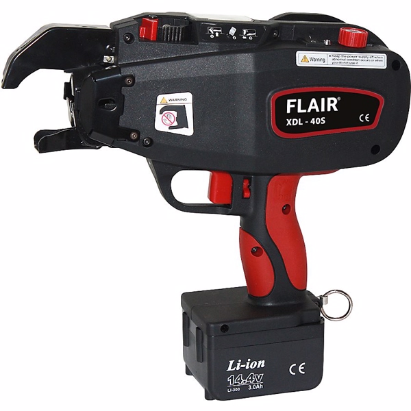 Akku bindemaskine XDL-40S 2x14,4V batt.,oplader & 2rl..tråd-bindet