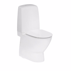Ifö Spira Art toilet 6240 Indbygget S-lås. Til limning. Rimfree