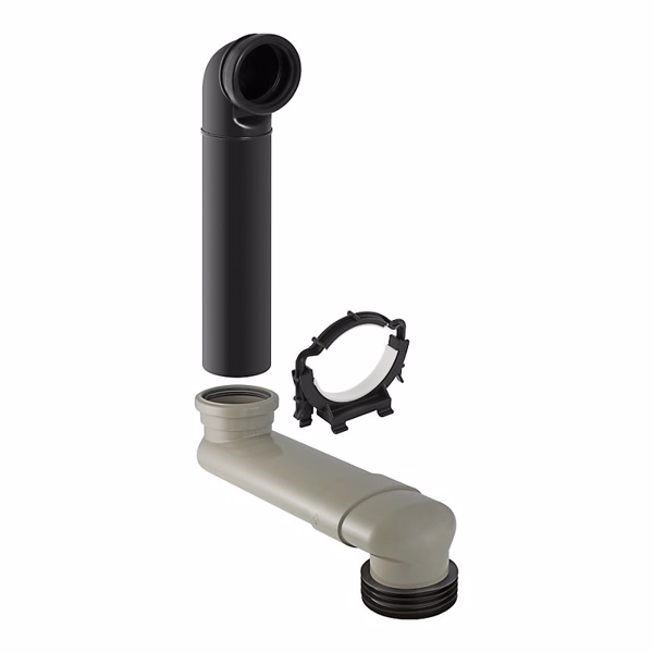 Geberit teleskoprør komplet d90x110 Monolith
