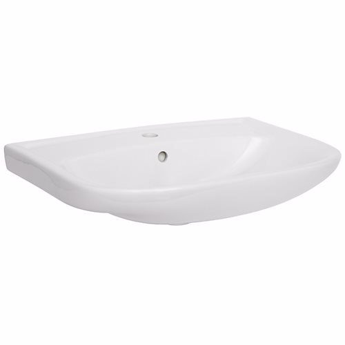 Alterna Vitra håndvask 570x425mm. Hvid porcelæn