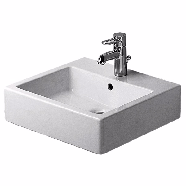 Duravit Vero håndvask, 500x470 mm, med Wondergliss