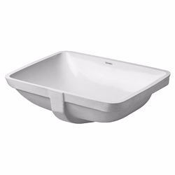Duravit Specialslebet Starck 3 håndvask, 490x365 mm, underlimning