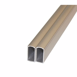Ifö Solid gulv- og forhængsliste, 1200 mm - naturaluminium