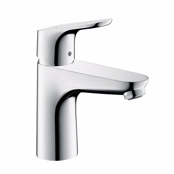 Hansgrohe Focus 100 Håndvaskarmatur uden løft-op. Krom 