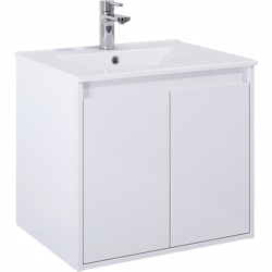 Alterna Domo håndvask. 61cm med hanehul & overløb