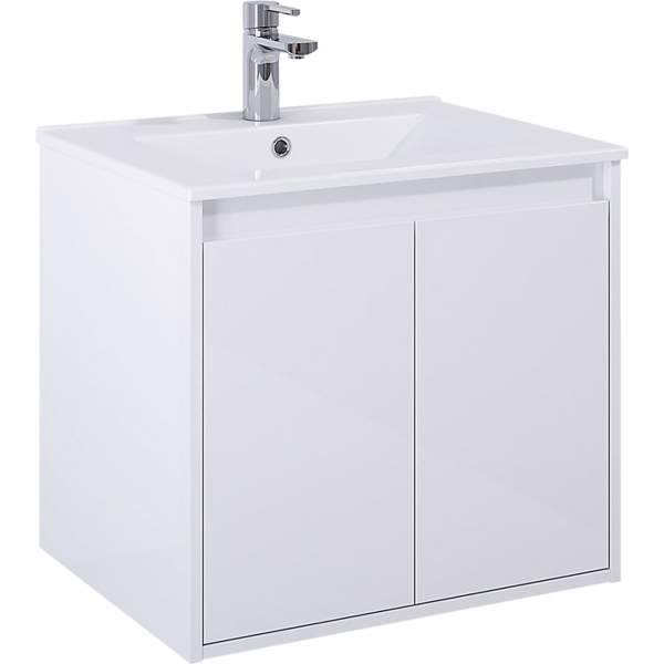 Alterna Domo håndvask. 61cm med hanehul & overløb
