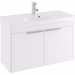 Ifö Sense møbelpakke 90 cm Compact, med Spira håndvask. Hvid