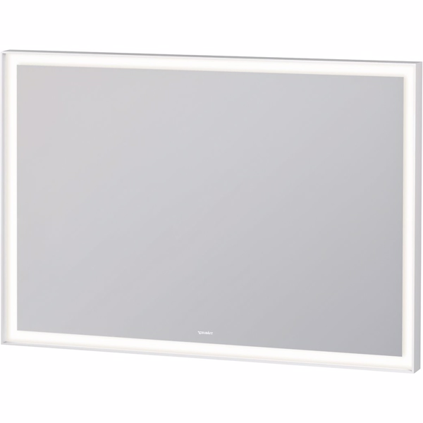 Duravit L-Cube spejl med lys 100x70cm LED belysning